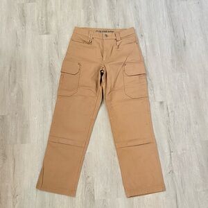 Duluth Trading Co Men's Brown Cargo Pants 30” inseam